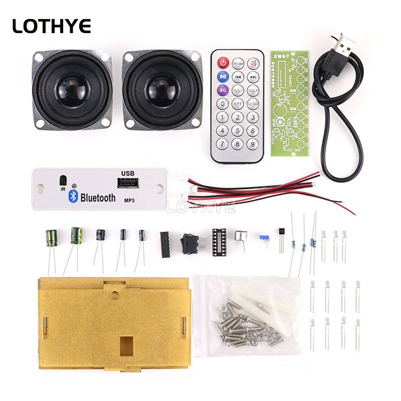 Diy Electronics Gadgets - Mini Amplifier Audio Bluetooth 3W*2 Speaker