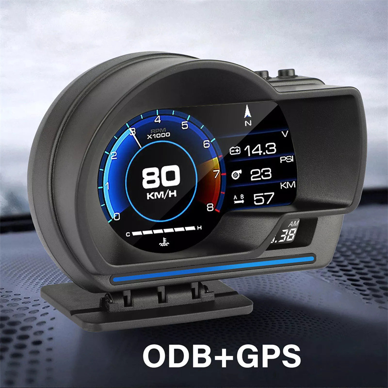 Electronics Gadgets For Car - OBDⅡ+GPS Smart Gauge High Definition Speedometer