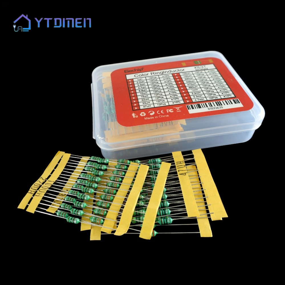 Diy Electronics Gadgets - 200pcs 1/2W 0410 Color Ring Inductor