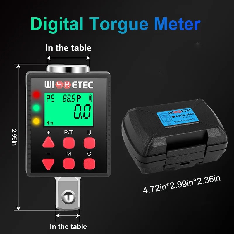Electronics Repair Gadgets - Digital Torque Meter 0.1-340 N.m Adjustable