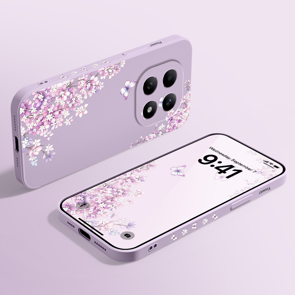 Violet Floral Phone Case For X - Xiaomi Redmi Note 13 recension och pris
