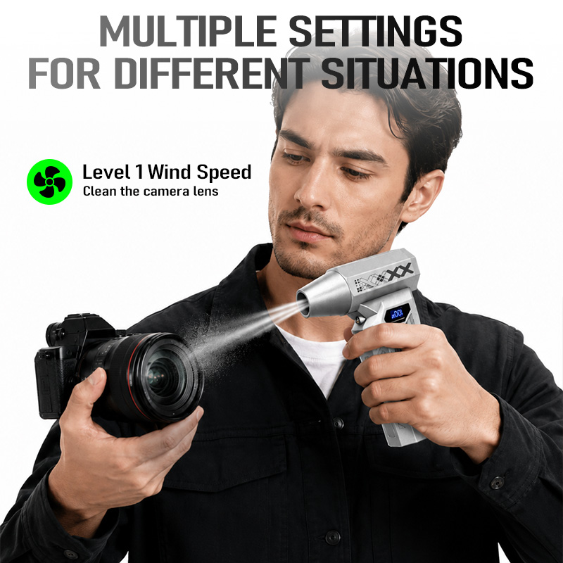 Rechargeable Turbo Fan Portabl - Electronic Gadgets For Home recension och pris