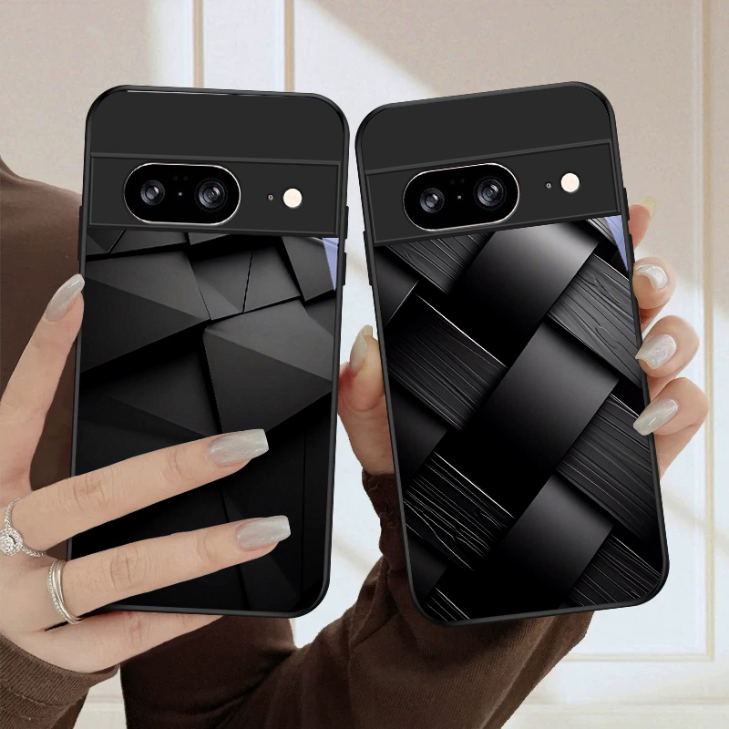 Dark geometric texture For Goo - Google Pixel 9 Pro recension och pris
