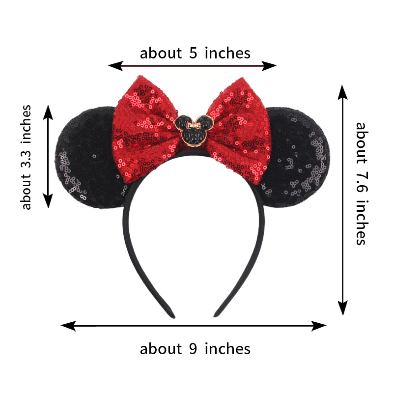 Cute New Mickey Mouse Ears Hea - Elsa Gadget recension och pris