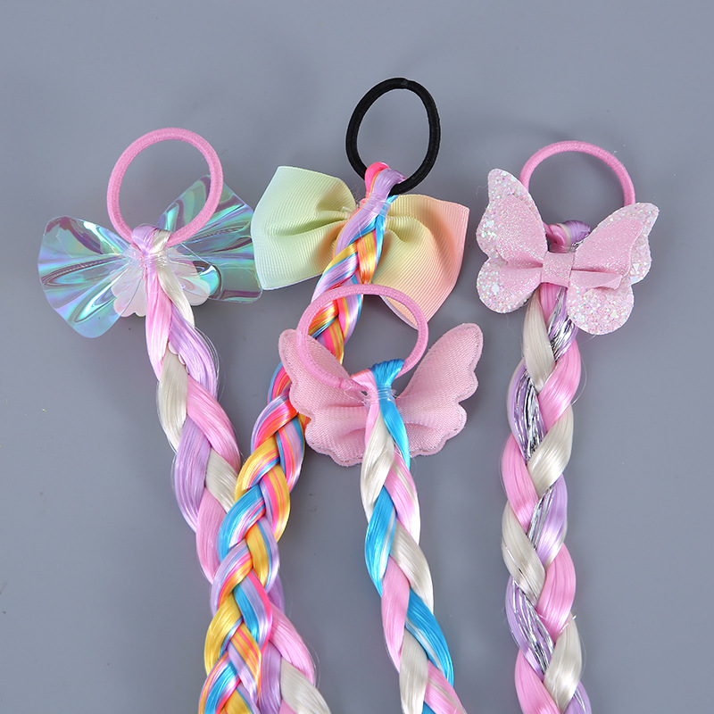 Littler Girls Long Braid Hair  - Elsa Gadget recension och pris