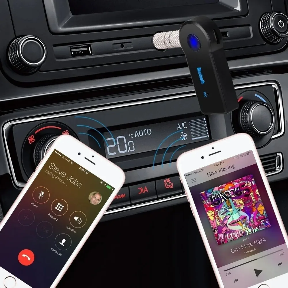 Bluetooth4.2 AUX Audio Stereo  - Electronics Gadgets For Car recension och pris