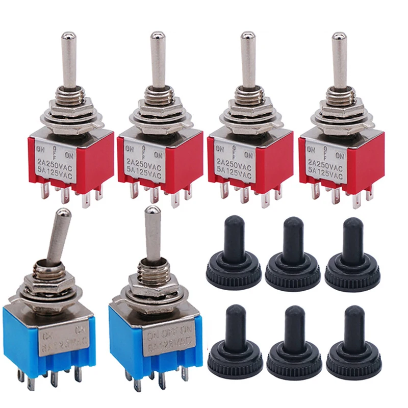 2Pcs ON OFF ON Switches Miniat - Electronics And Gadgets With I recension och pris