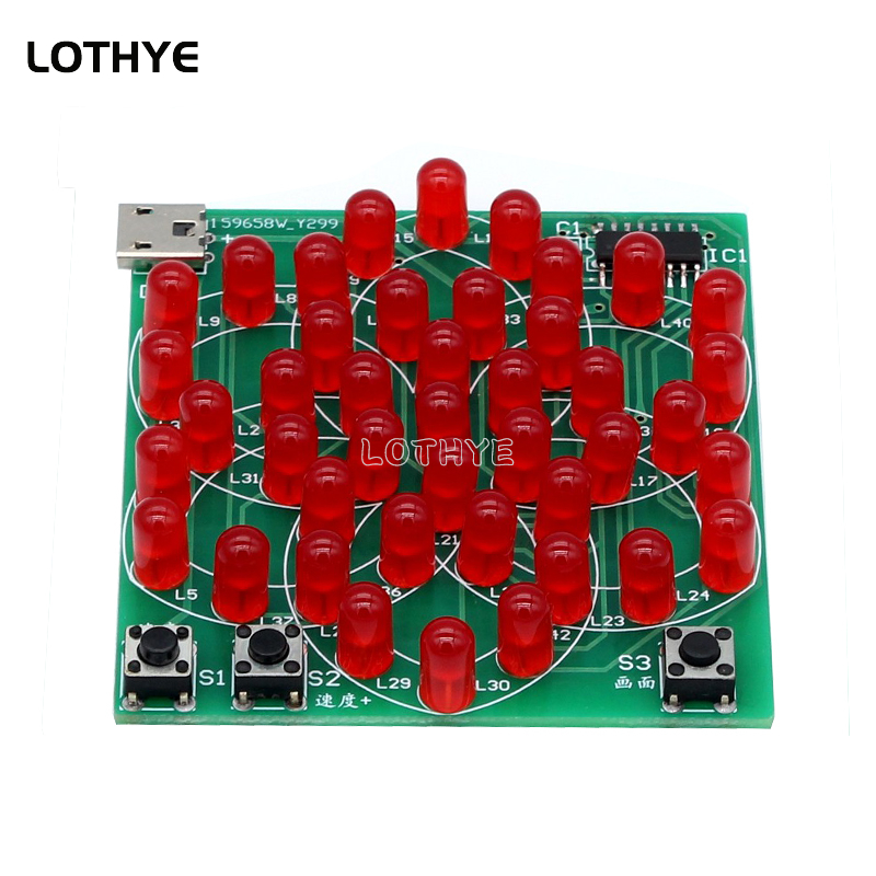 43 LED Multi Style Pattern Ele - Diy Electronics Gadgets recension och pris