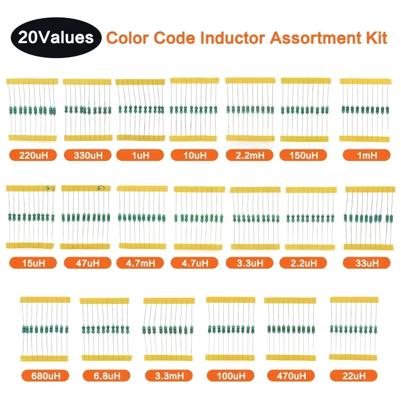 200pcs 1/2W 0410 Color Ring In - Diy Electronics Gadgets recension och pris