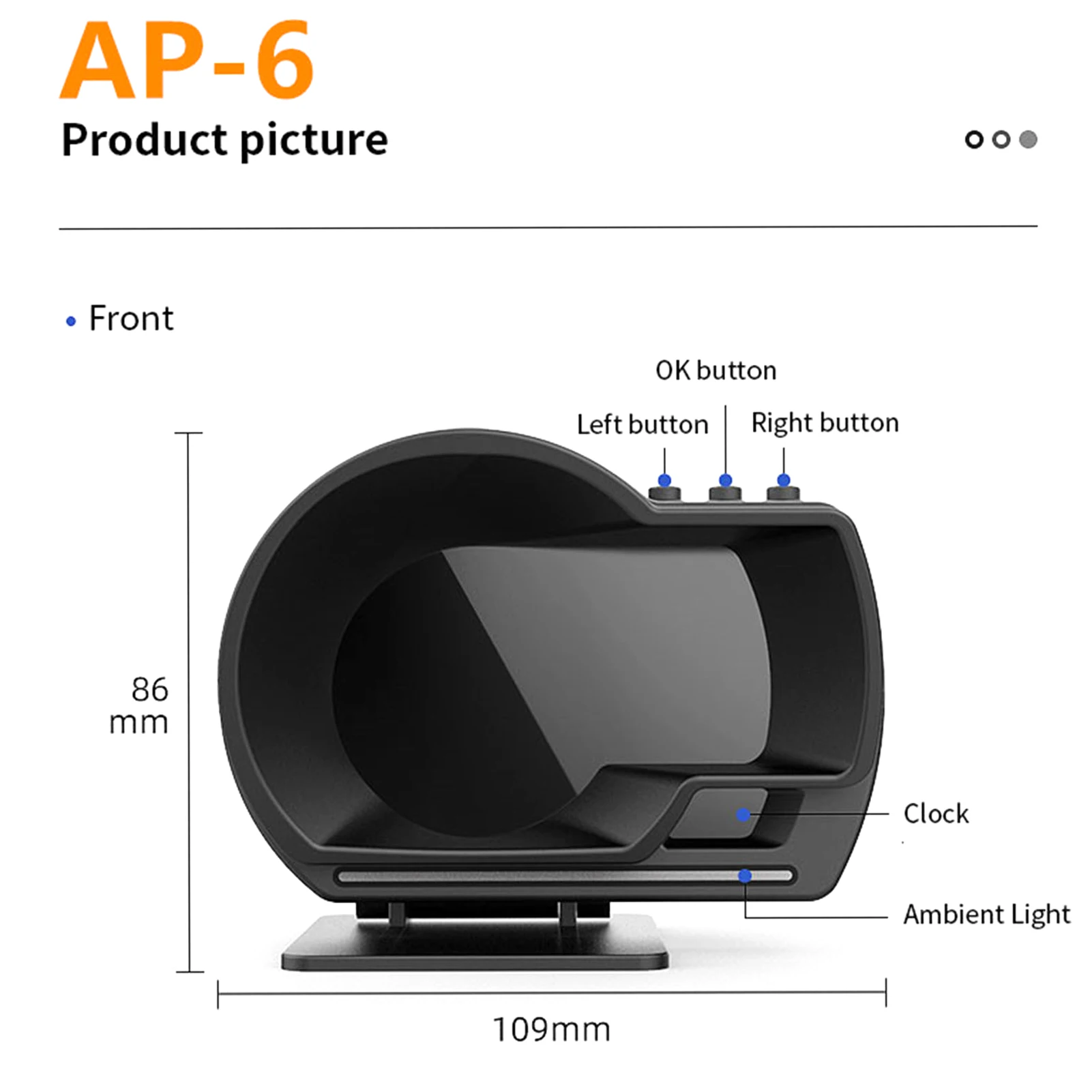 Car Head up Display, OBDⅡ+GPS  - Electronics Gadgets For Car recension och pris