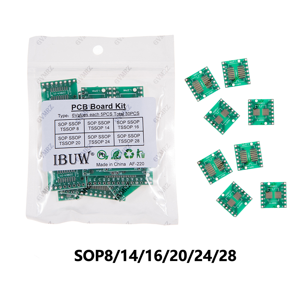 30PCS 6Values SOP SSOP TSSOP P - Diy Electronics Gadgets recension och pris