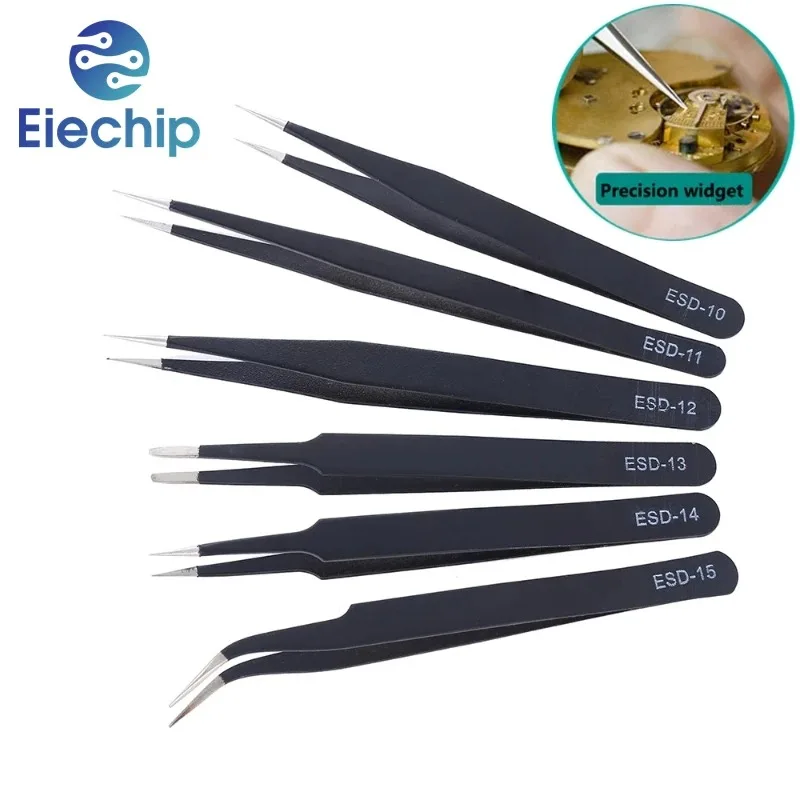 1pcs Anti-static ESD Tweezers  - Electronics Repair Gadgets recension och pris