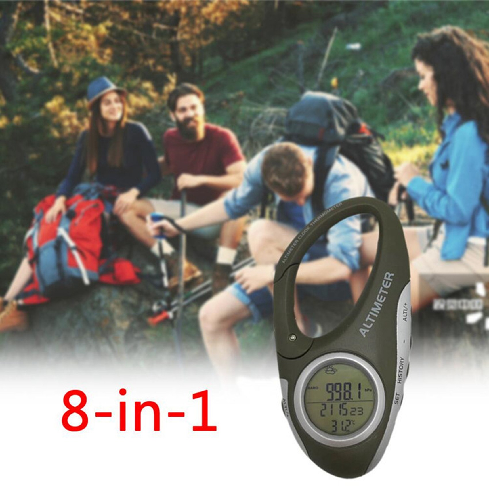 Electronic Altimeter Carabiner - Electronics And Gadgets With I recension och pris