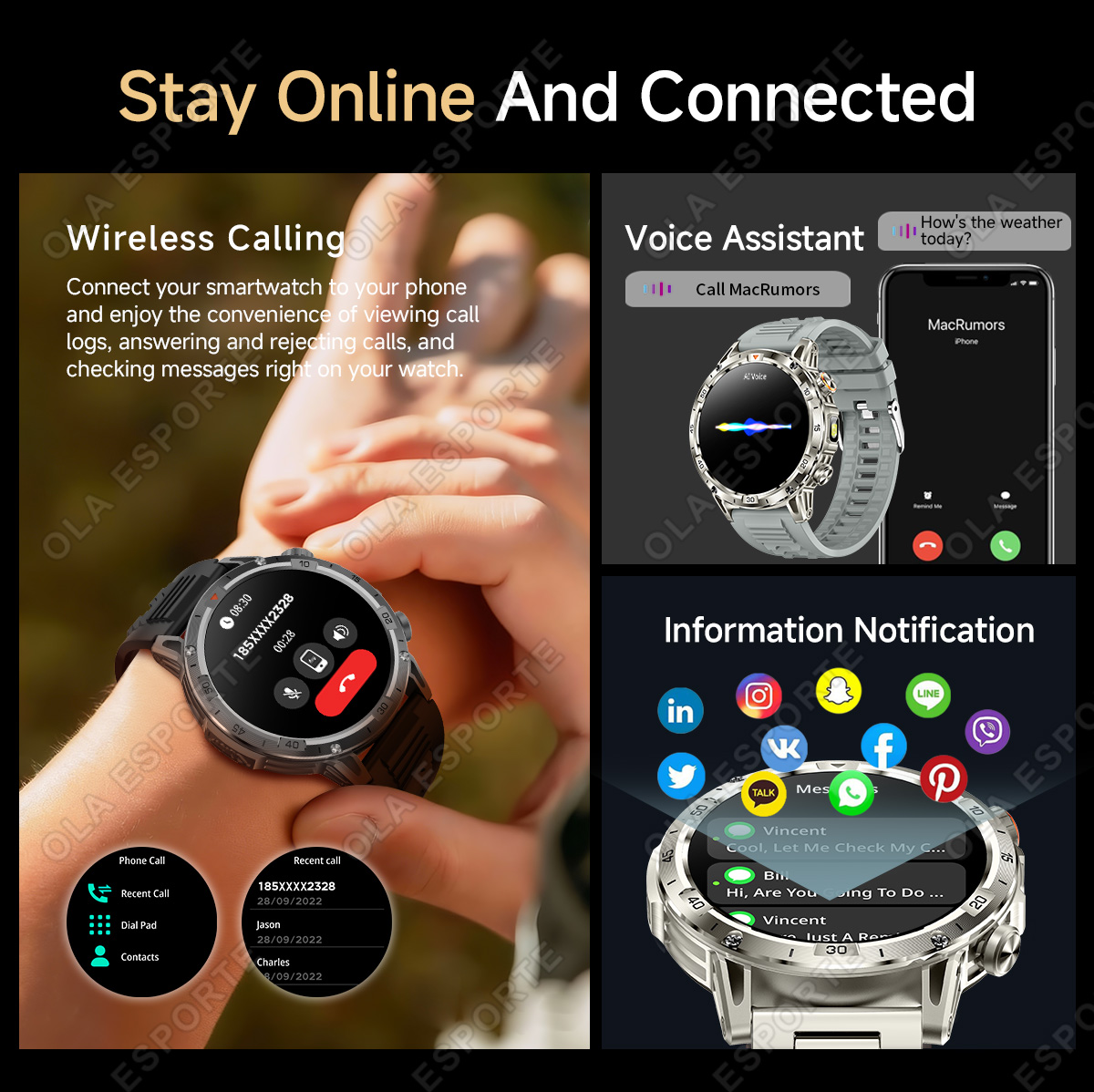 2026 New GPS Smartwatch Men AM - Electronic Gadgets For Home recension och pris