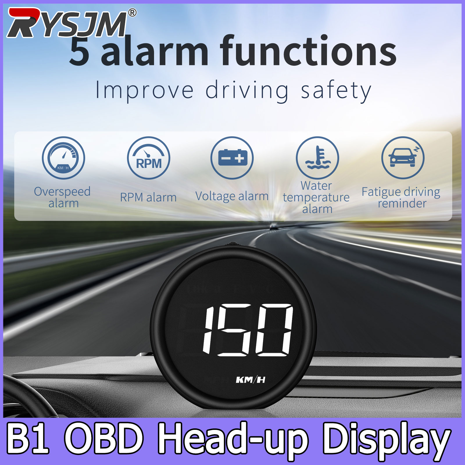 Auto Car Speedometer B1 Obd2 O - Electronics Gadgets For Car recension och pris