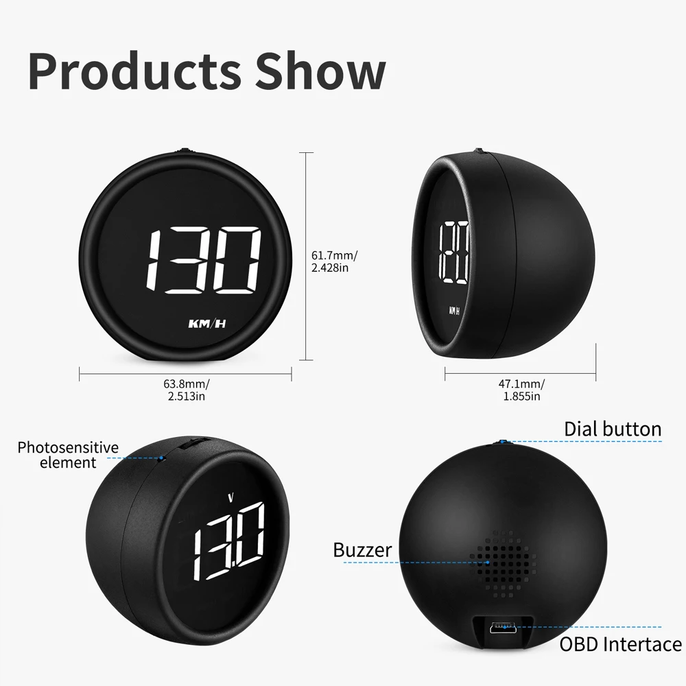 Auto Car Speedometer B1 Obd2 O - Electronics Gadgets For Car recension och pris